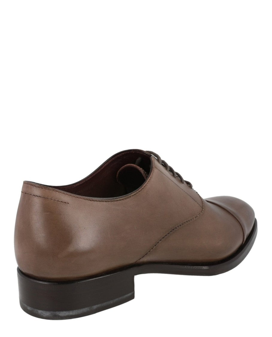 Brioni Vitello Leather Oxfords