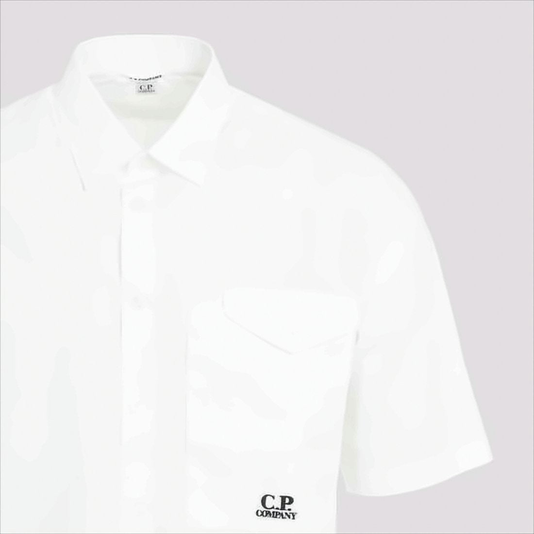 C.P. Company Short-Sleeved Cotton Polo Shirt With Classic Collar