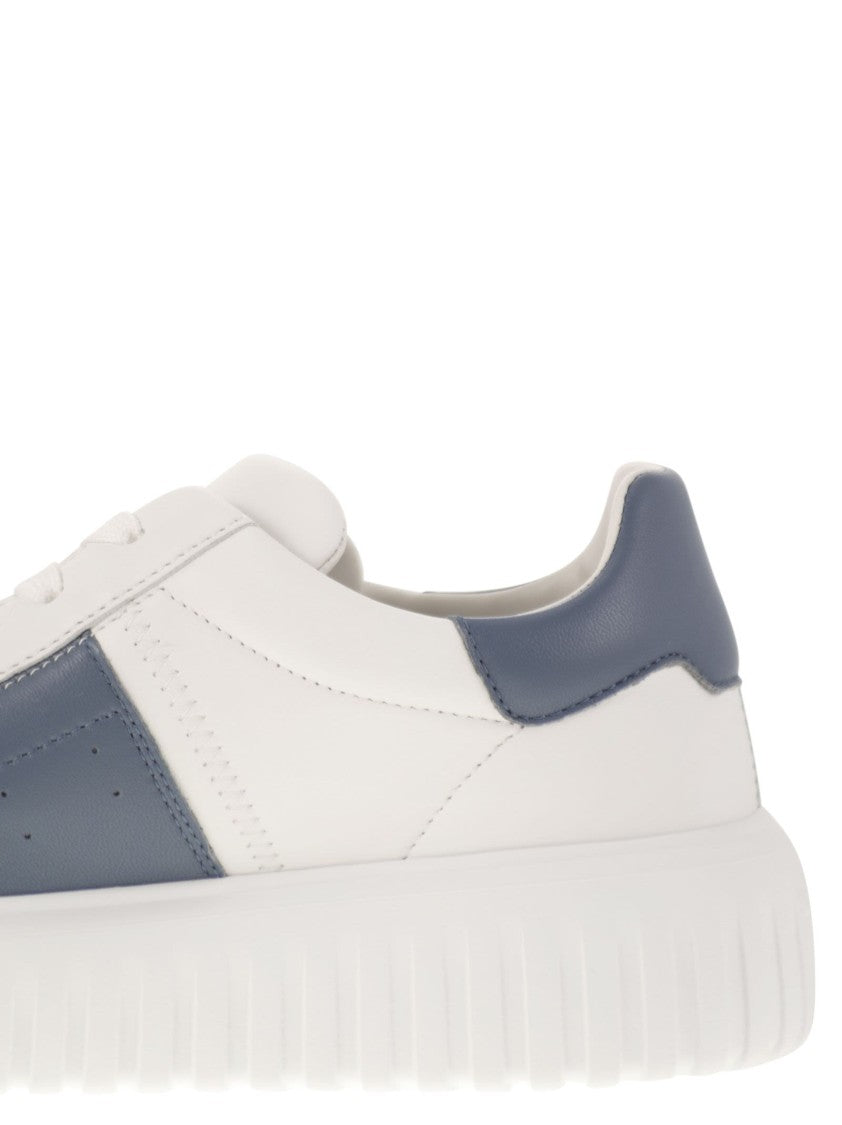 Hogan H-Stripes Sneakers With Extralight Sole