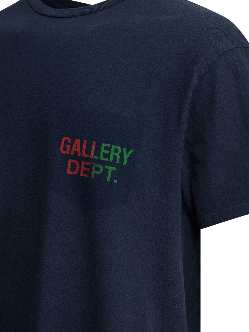 Gallery Dept. Relaxed Fit Cotton T-Shirt With Logo Prints
