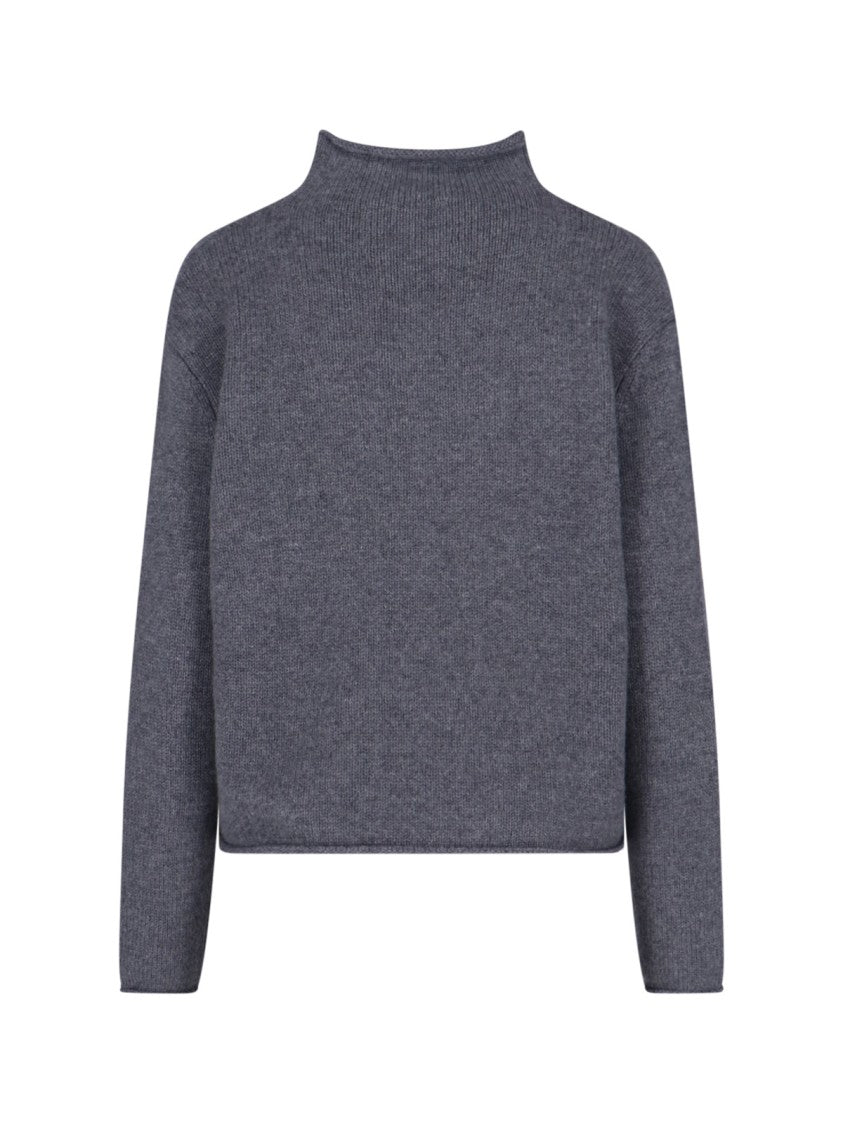 Lisa Yang "Sandy" Sweater Dark Gray