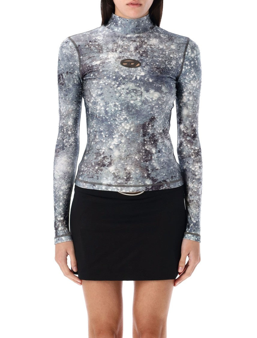 Diesel Silver T-Akara Top