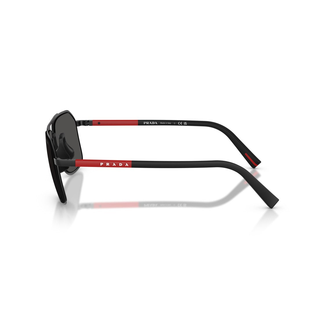 Prada Linea Rossa 0Ps B51s Aviator Sunglasses
