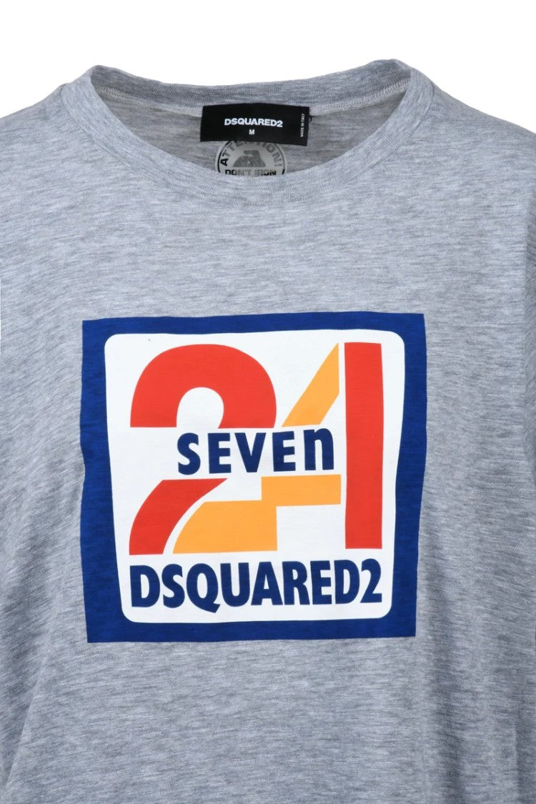 Dsquared2 Heathered Grey T-Shirt