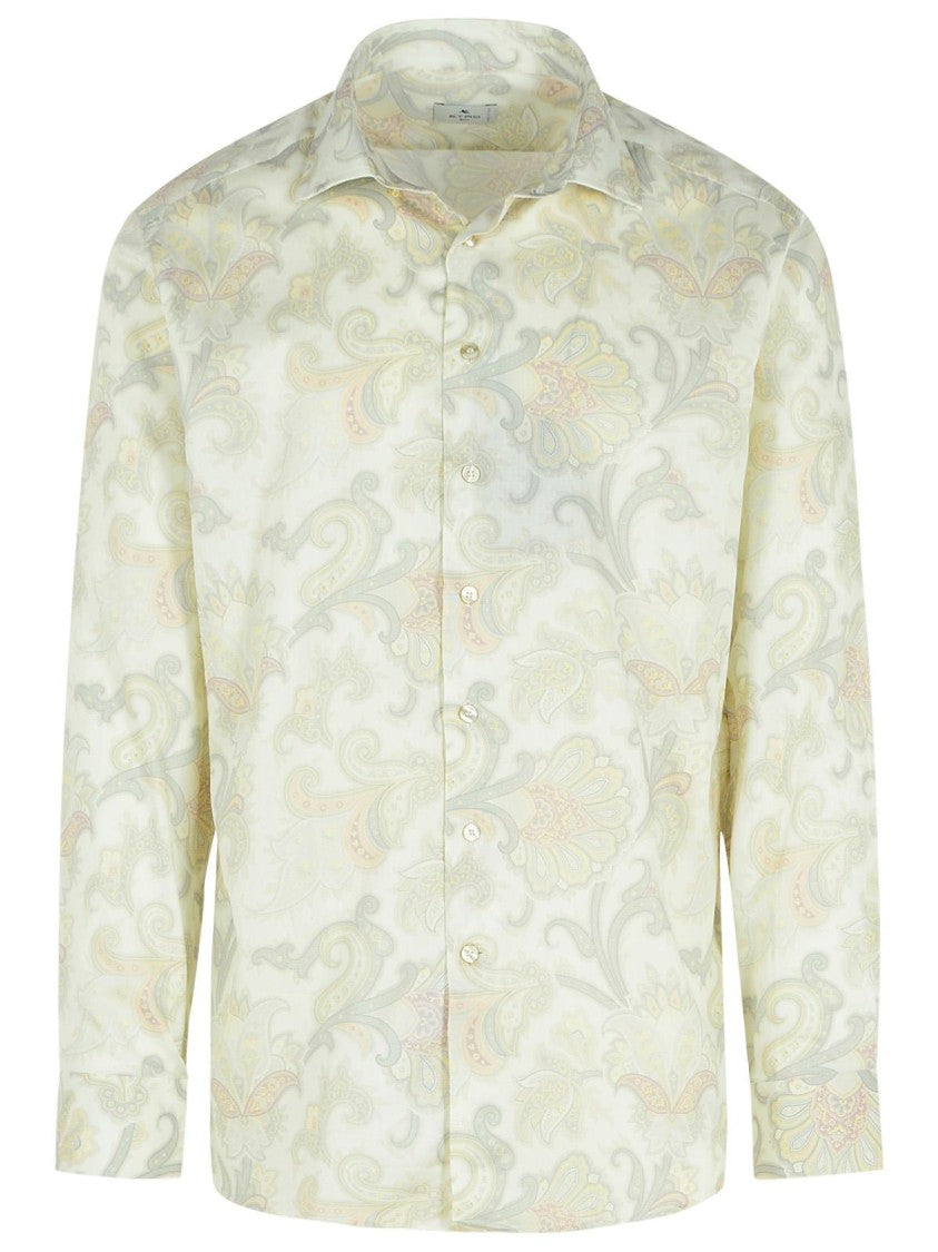 Etro Roma' Multicolor Cotton Shirt