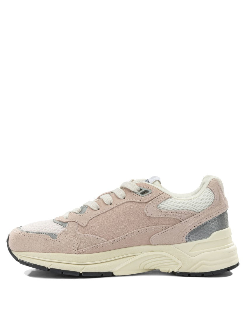 Autry Suede And Mesh Sneakers