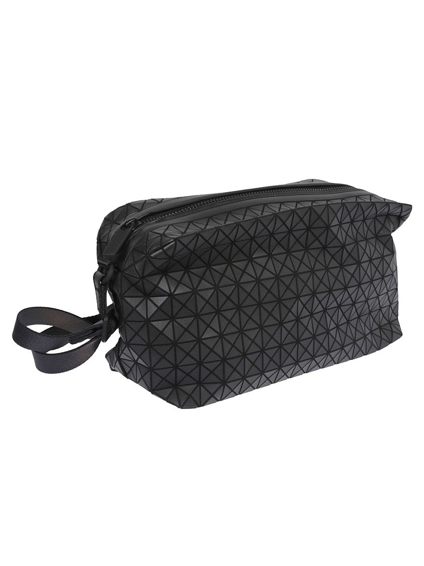 Bao Bao Issey Miyake Geometric Textured Leather Shoulder Bag