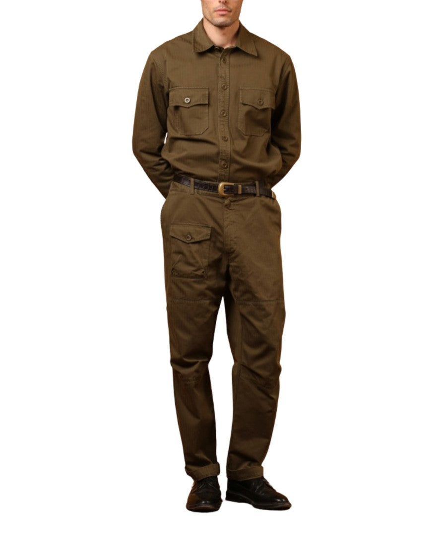East Harbour Surplus Relaxed Military-Inspired Utility Trousers