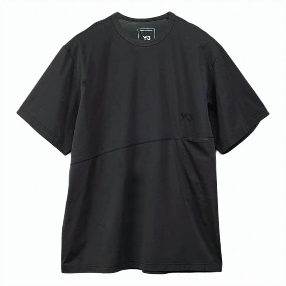 Y-3 Short-Sleeved T-Shirt With Subtle Seam Detailing