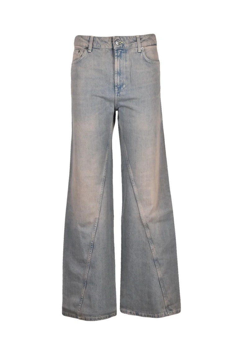 Dondup Amoy Recycled Cotton Jeans - Blue