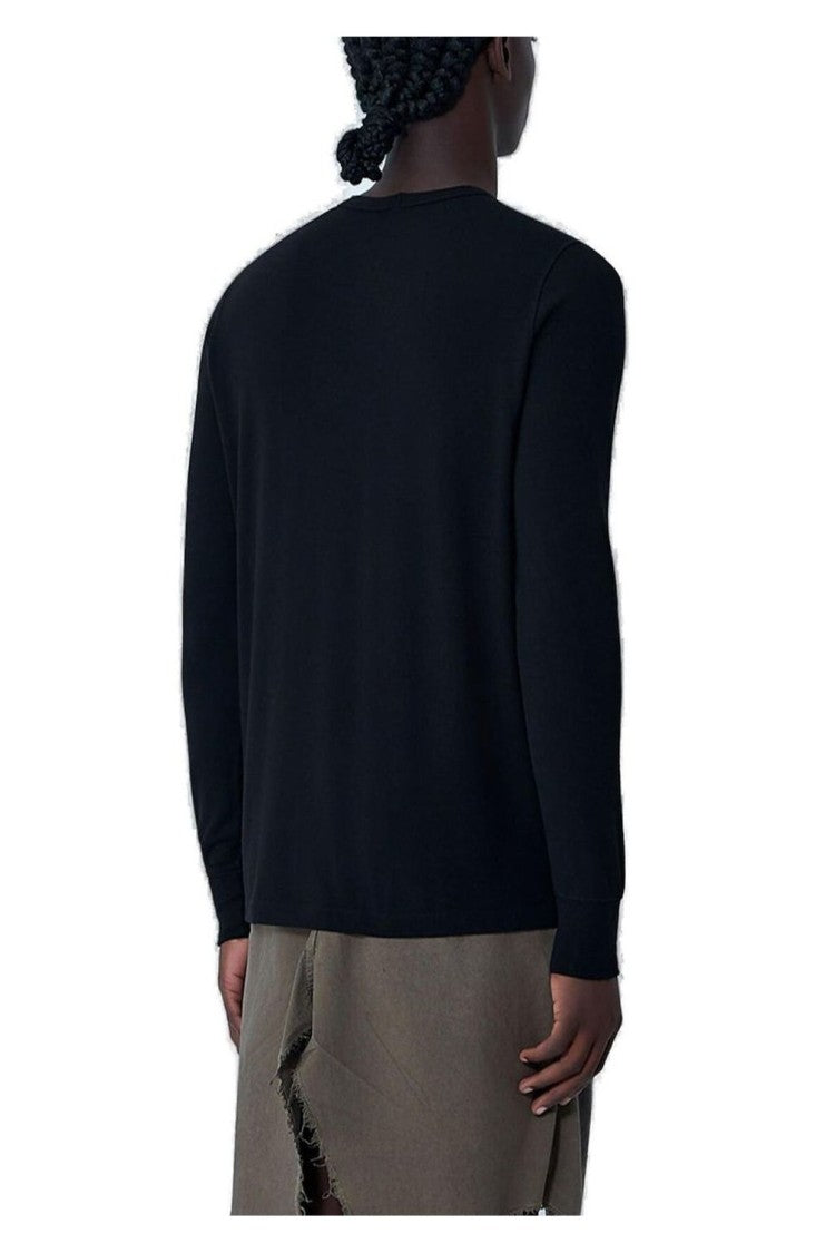 Rick Owens Thermal T-Shirt – Black