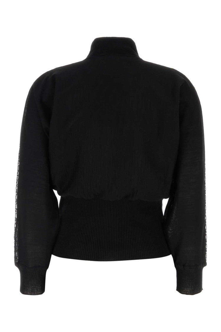Mm Studio Black Wool Arda Sweater