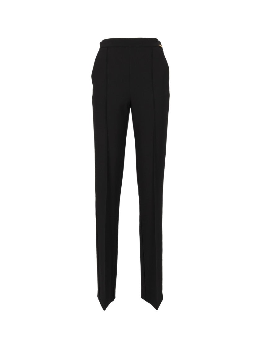 Elisabetta Franchi Straight-Leg Tailored Pants With Minimalist Design