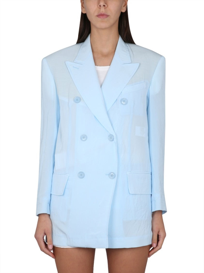 Max Mara Double-Breasted Jacket With Structured Silhouette