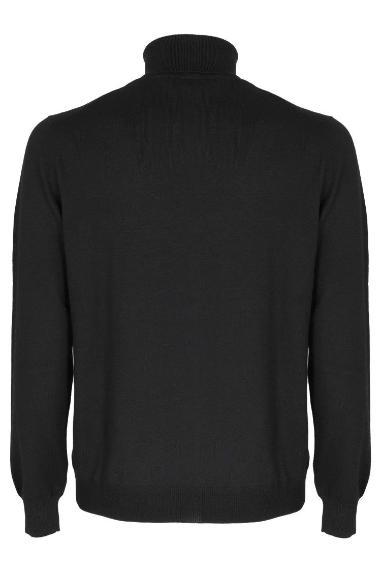 Fay Black-Colored Fay Sweater