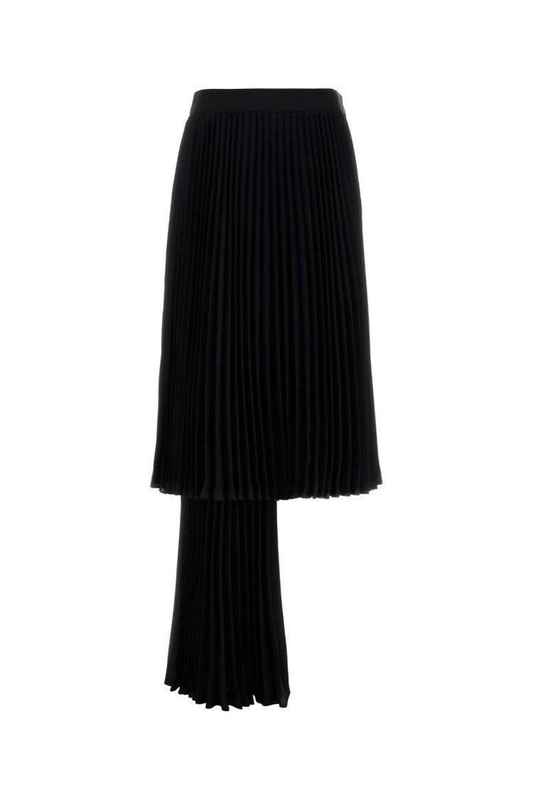 Bottega Veneta Black Polyester Pant-Skirt