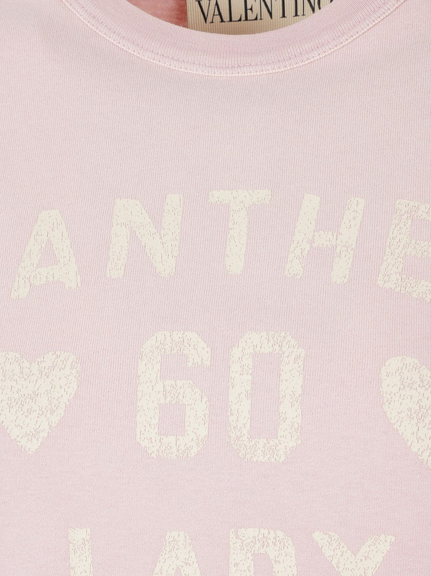 Valentino Garavani Slim-Fit Jersey T-Shirt With Textured Print