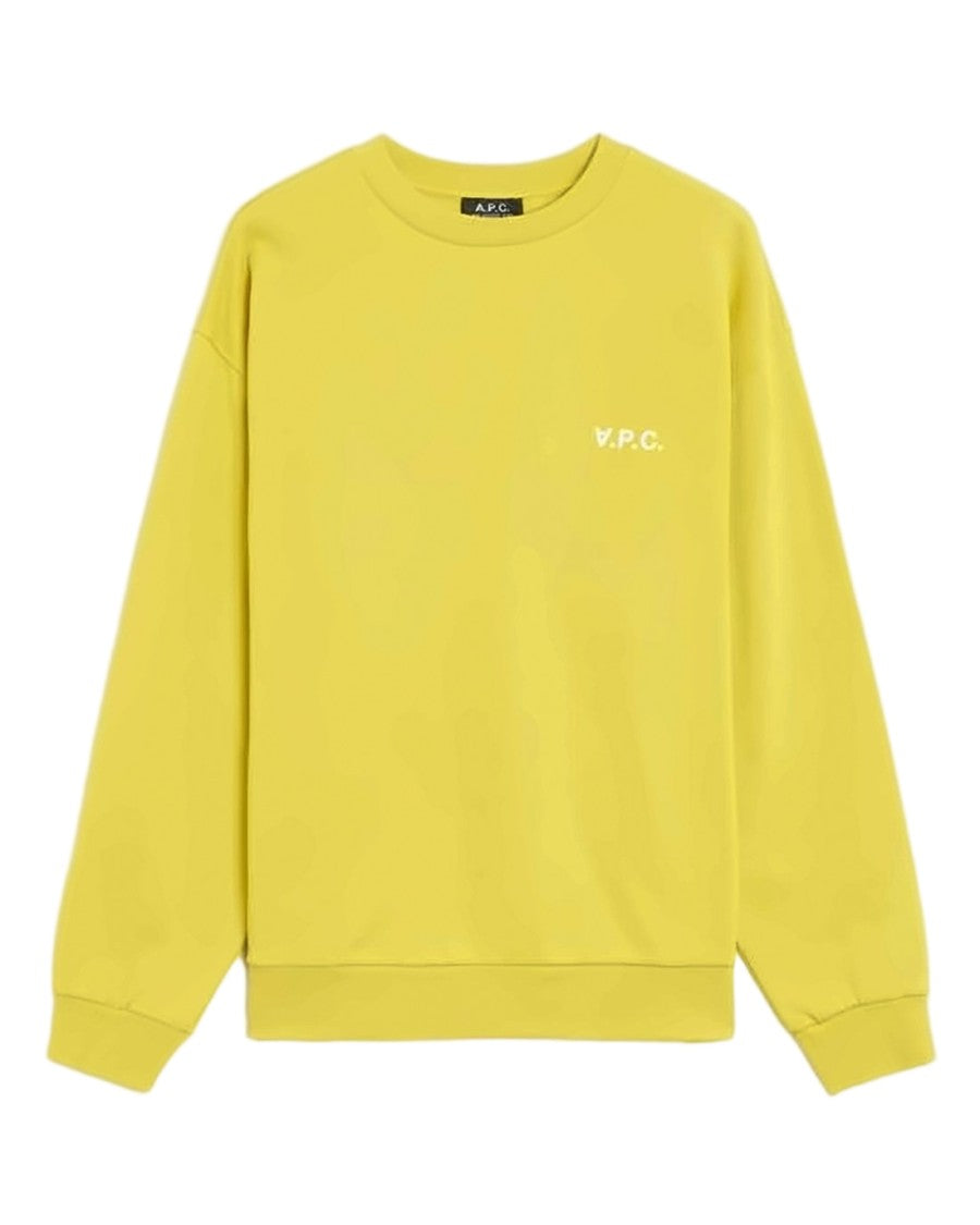 A.P.C. Long-Sleeve Crewneck Sweatshirt With Design