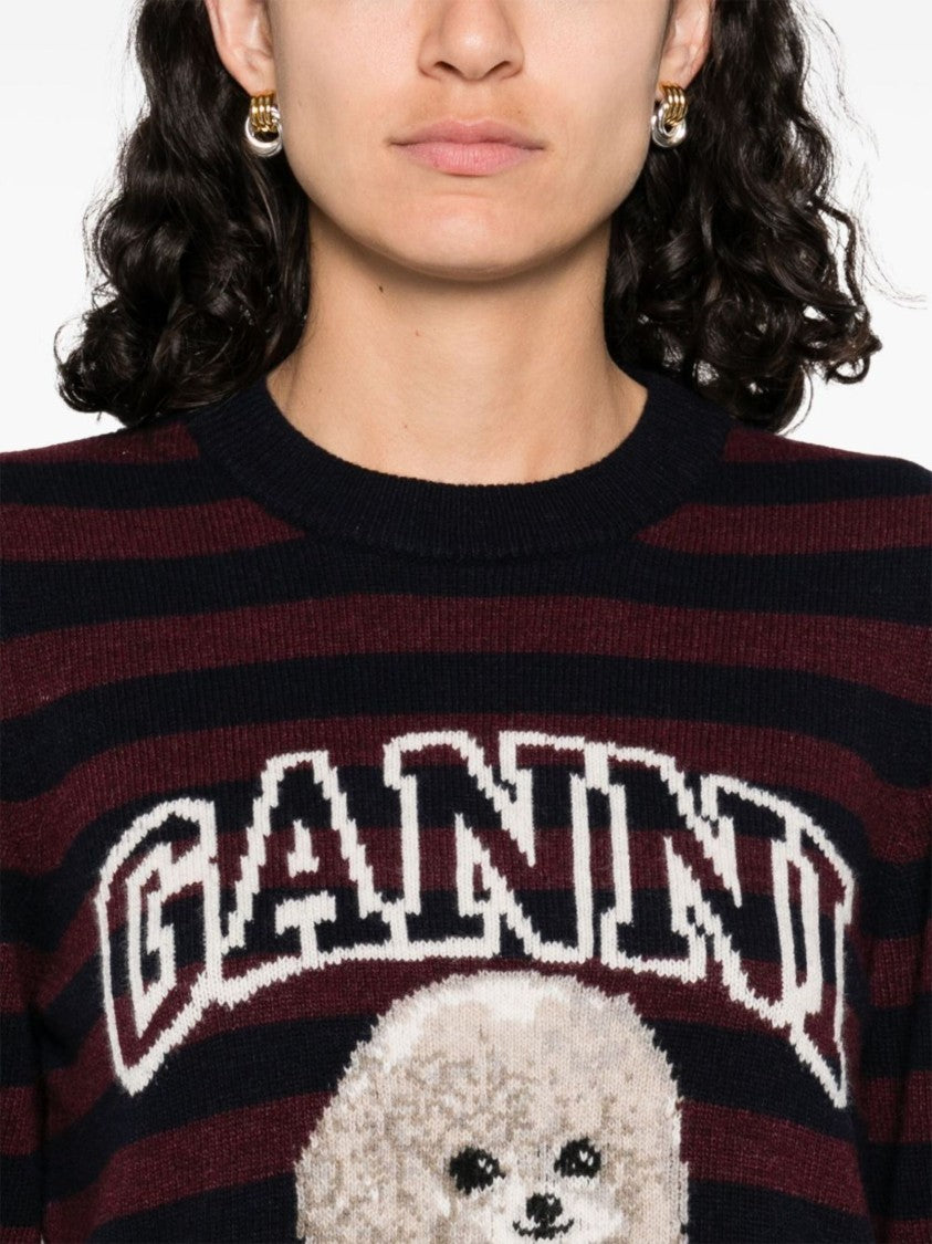 Ganni Crew Neck Sweater