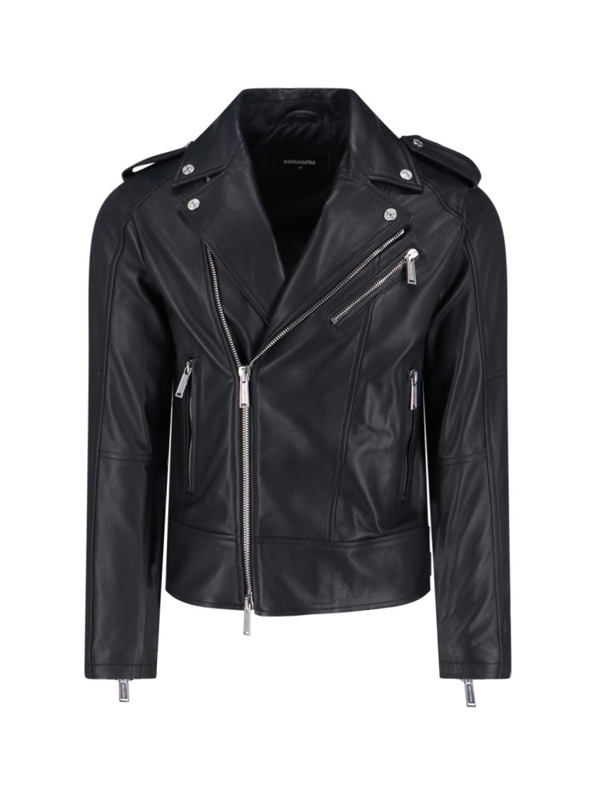 Dsquared2 'Biker' Jacket – Black