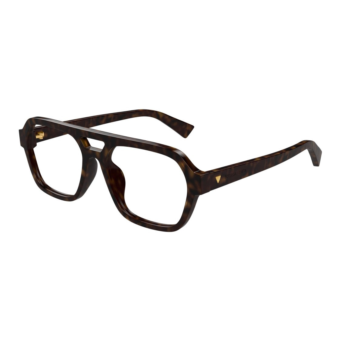 Bottega Veneta Bv1336oa Geometric Tortoiseshell Frame Sunglasses
