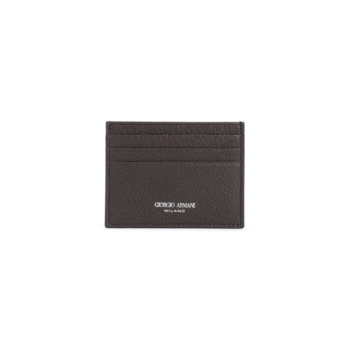 Giorgio Armani Brown Credit Card Holder