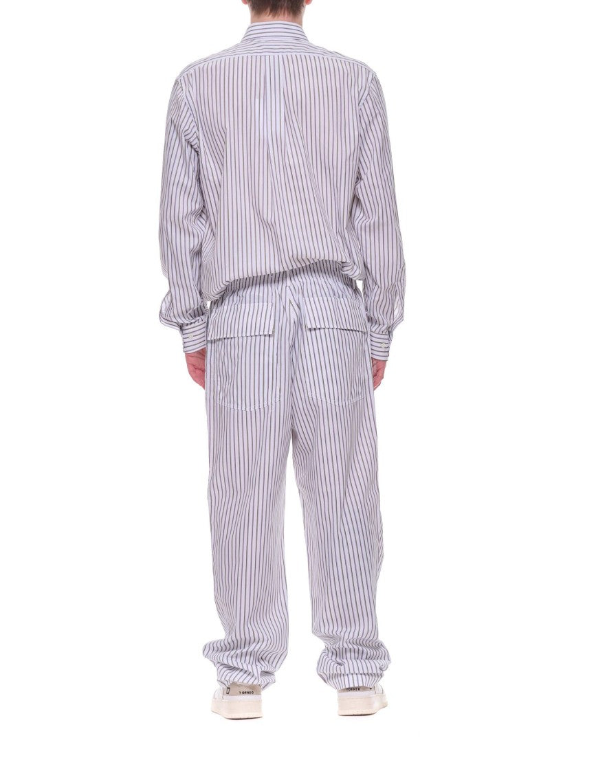 Cellar Door Zac Men’S Striped Cotton Pants