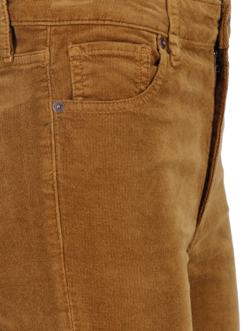 Frame Brown The Corduroy Reboot Corduroy Flared Pants