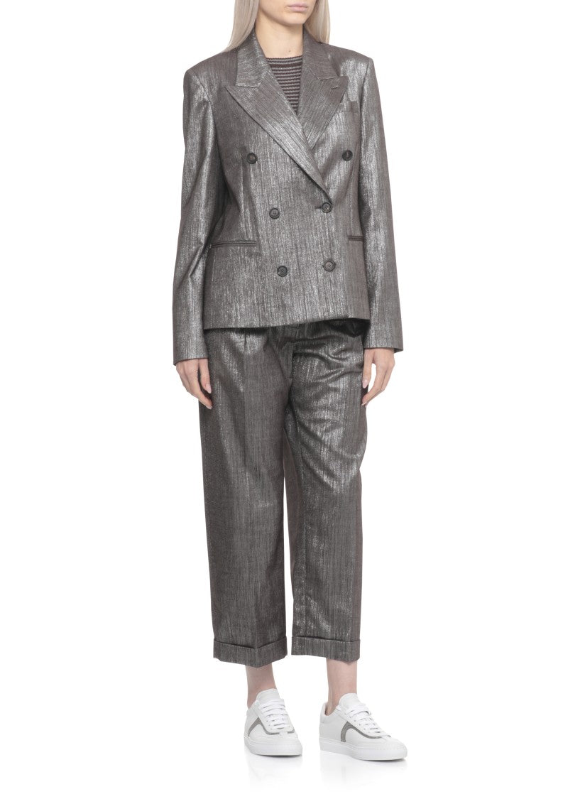 Brunello Cucinelli Lurex Pants