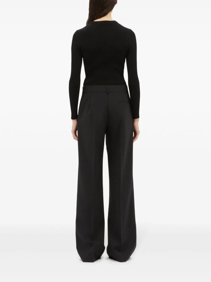 Msgm Tailored Cotton Trousers