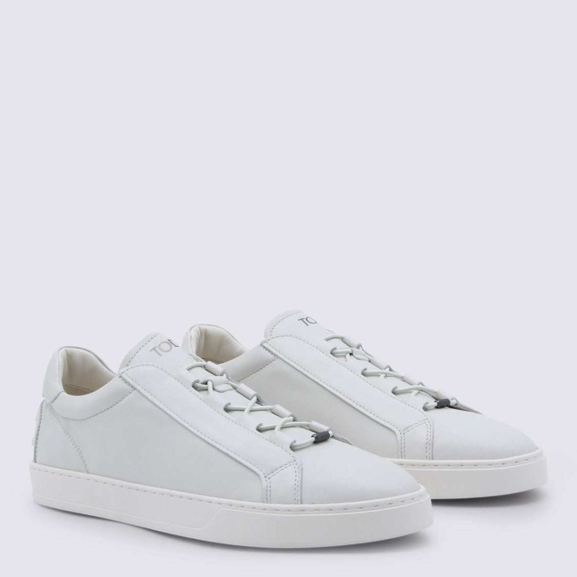 Tod's Low-Top Sneakers With Smooth Finish And Streamlined Shape