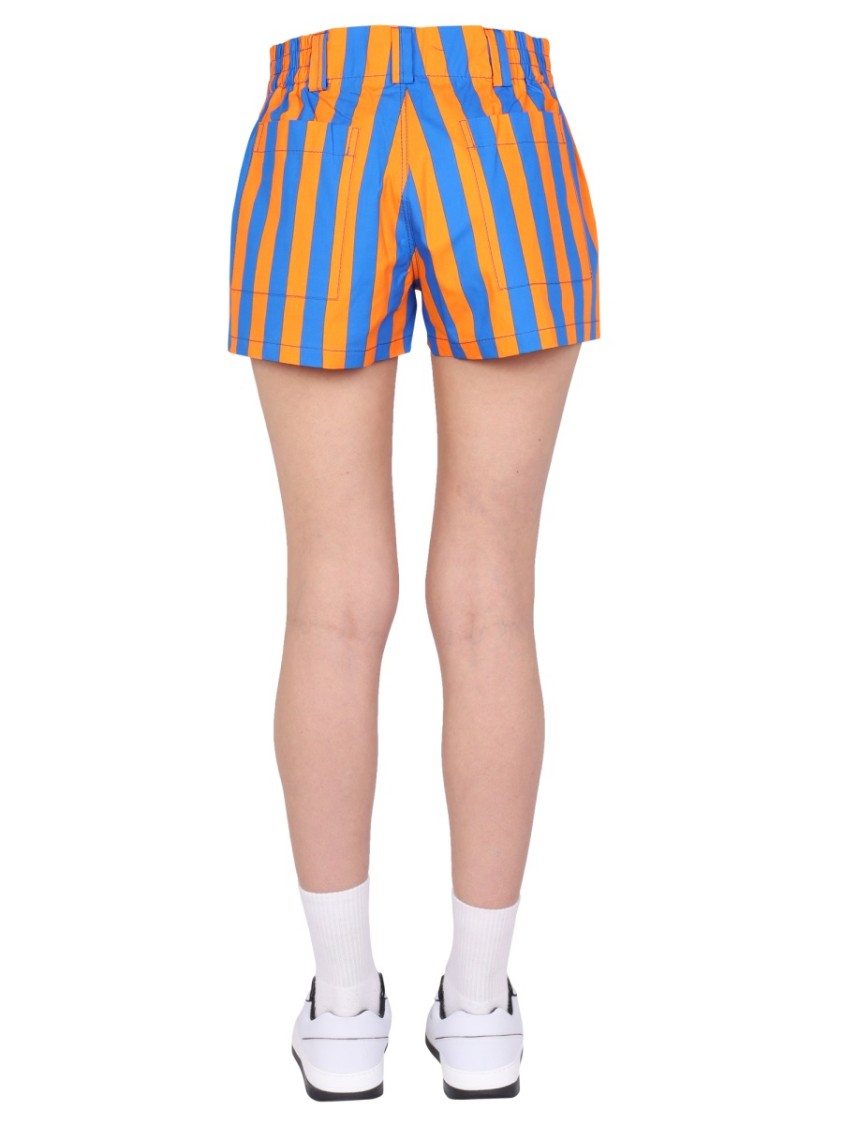 Sunnei Striped Pattern Shorts