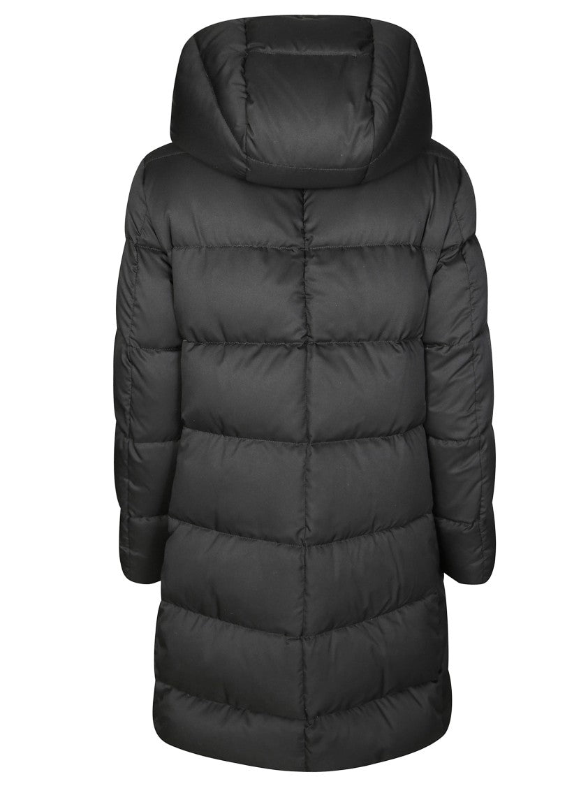 Herno A-Line Arendelle Faux Fur Coat With Structured Silhouette