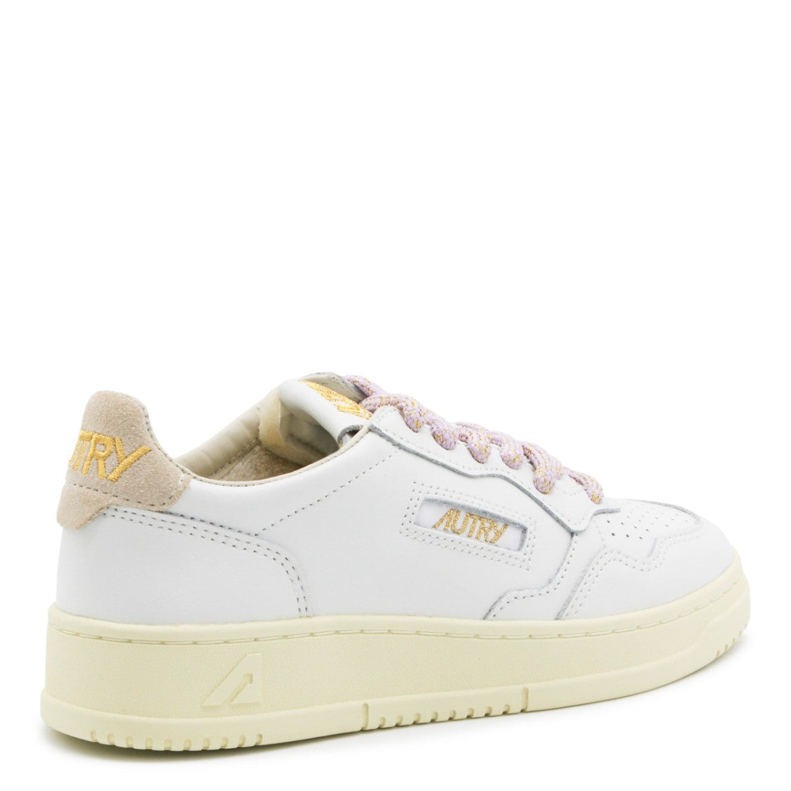 Autry Cream Leather Medalist Sneakers