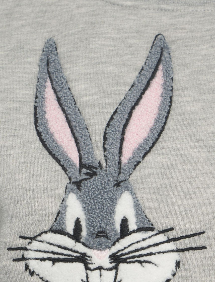 Munthe Distinctive Cartoon Print Oversized Sweatshirt