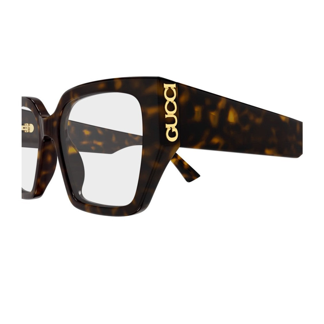 Gucci Havana Gg2042o Recycled Acetate Square Sunglasses