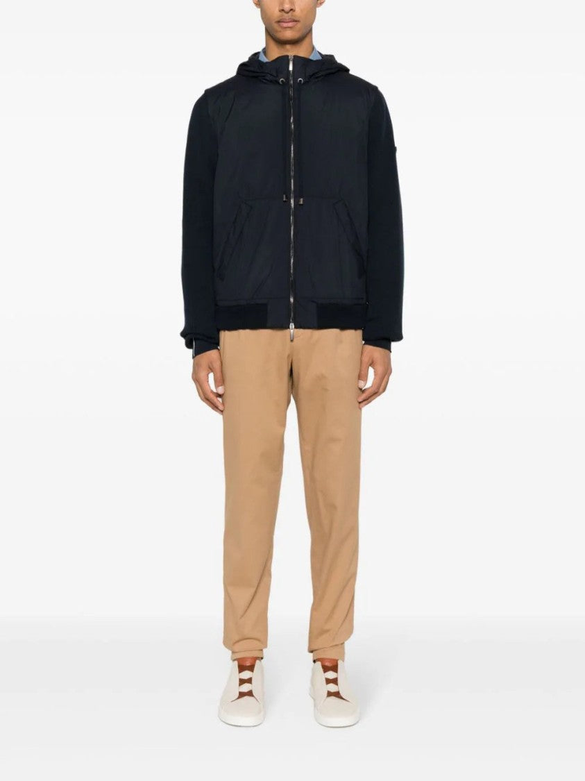 Peserico Panelled Hooded Jacket