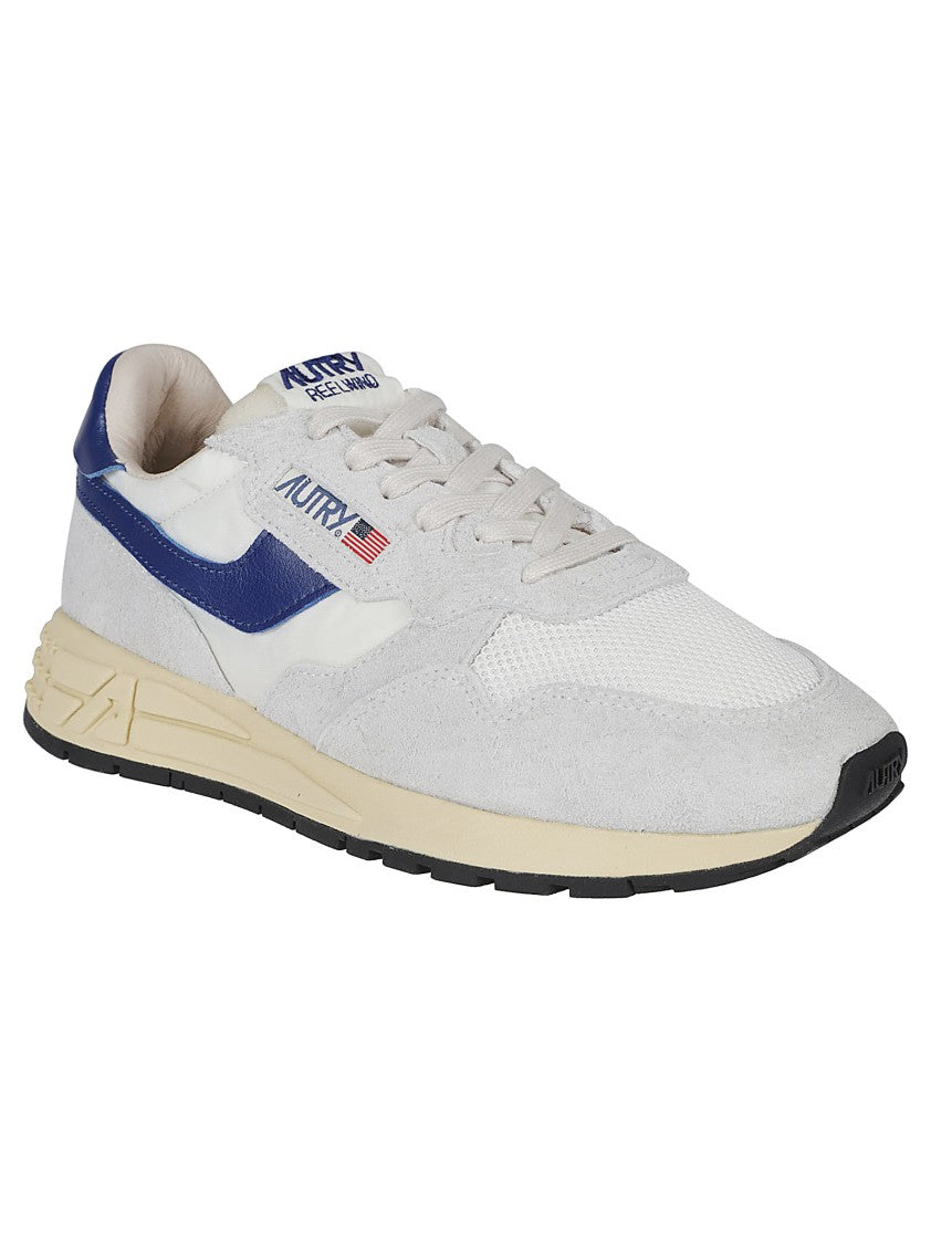 Autry Reelwind Suede Nylon Low Sneakers