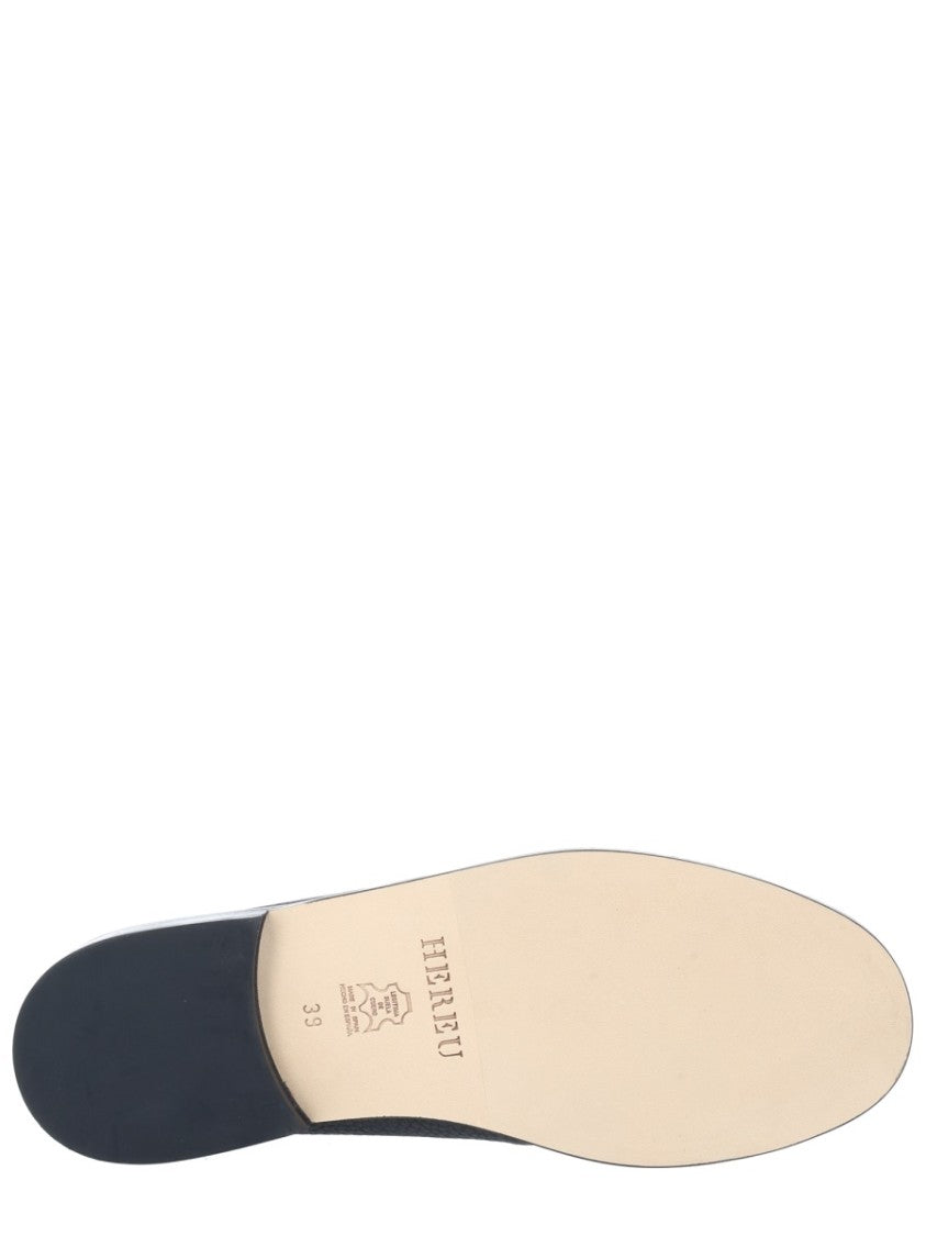 Hereu Juliol Lambskin Leather Pointed Toe Loafers