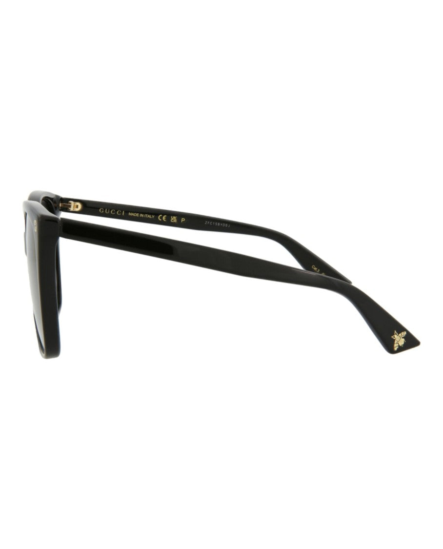 Gucci Square-Frame Acetate Sunglasses With Polarized Gradient Lenses
