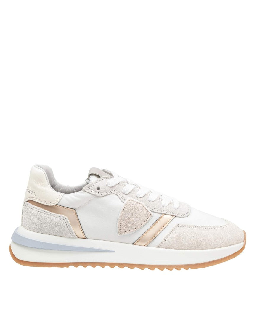 Philippe Model Tropez 2.1 Sneakers In Technical Fabric And Suede