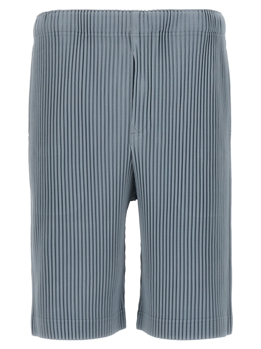 Homme Plissé Issey Miyake 'Color Pleats' Bermuda Shorts