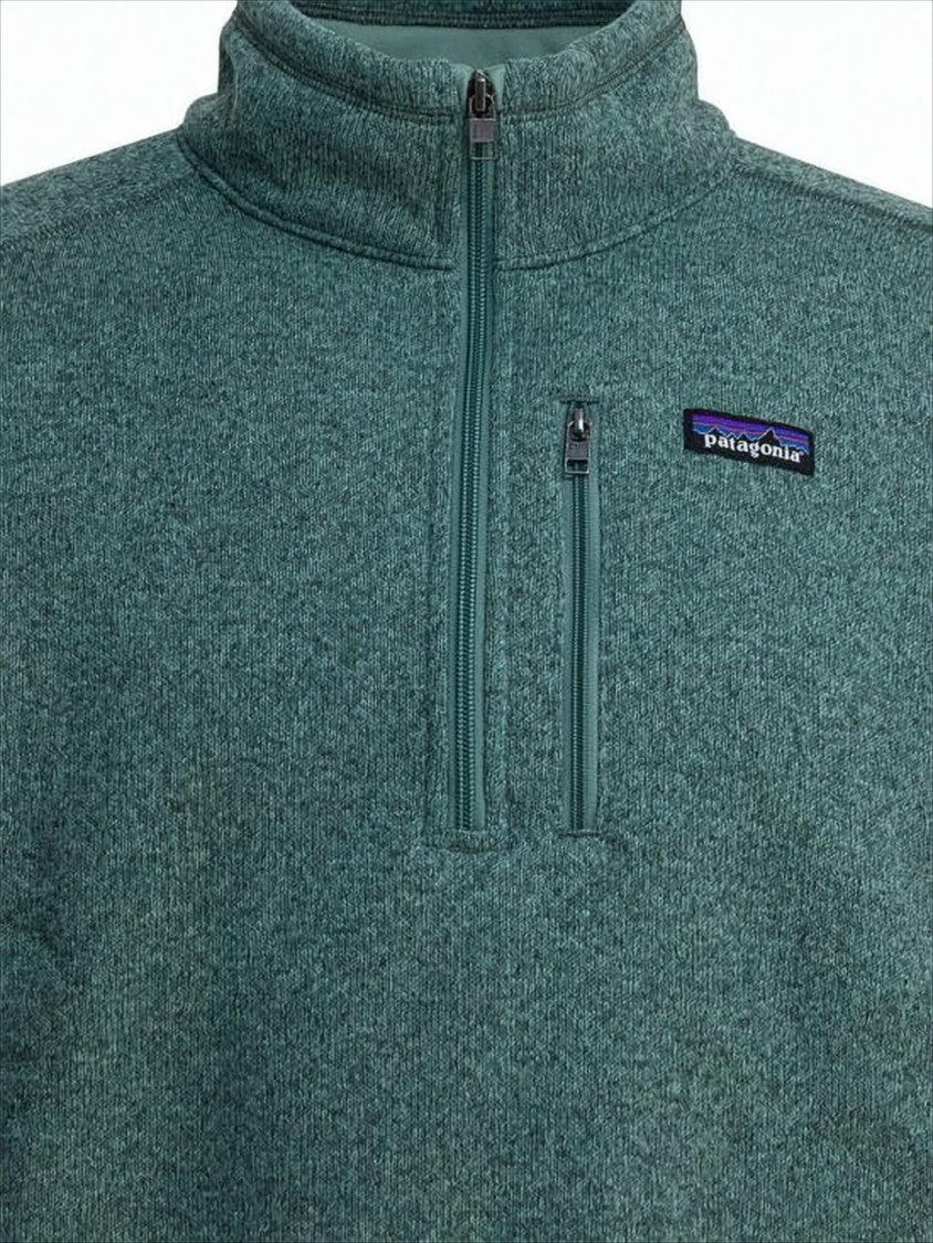 Patagonia Textured Knit Long-Sleeve Pullover With Quarter-Zip