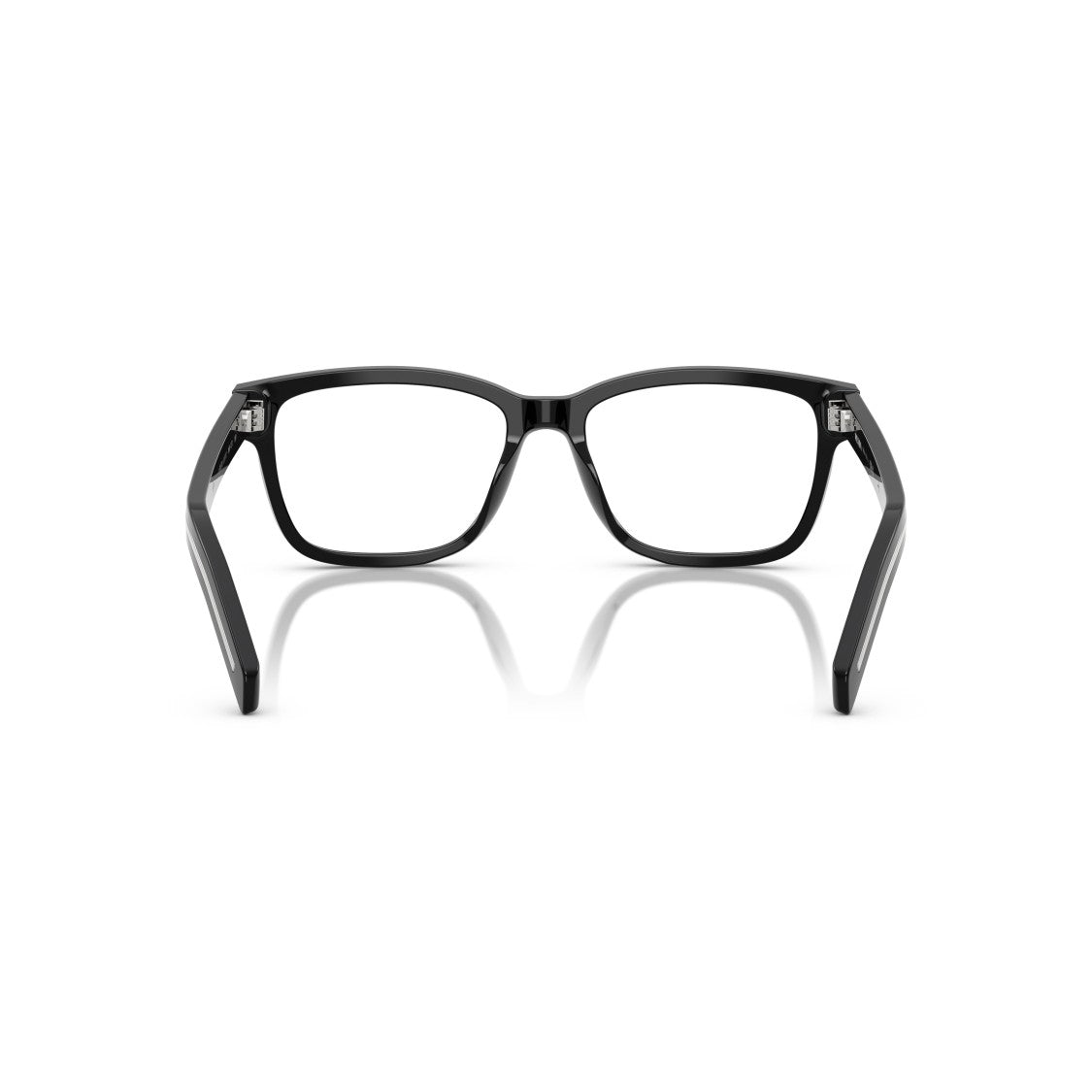 Prada 0Pr B10v Rectangular Black Acetate Sunglasses