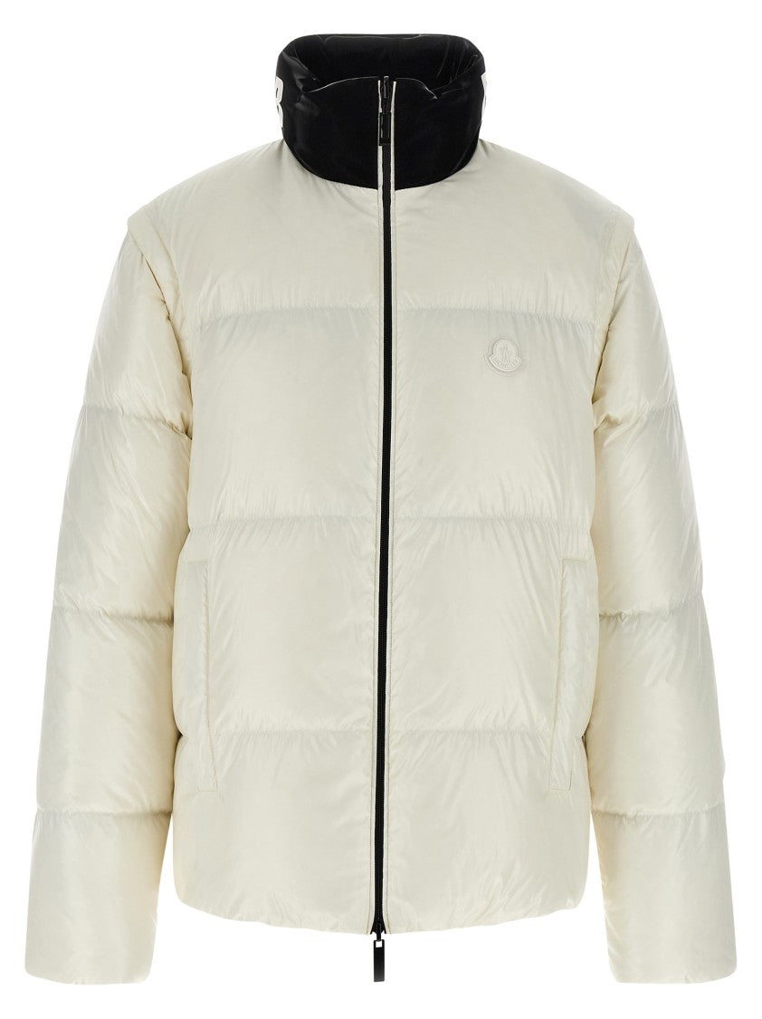 Moncler Genius Reversible Padded Moncler Genius Down Jacket With High Neck And Bold Print