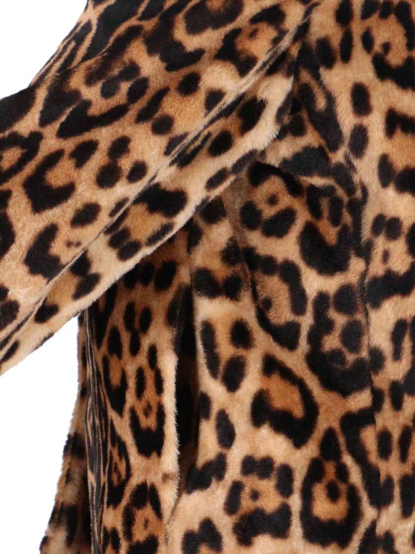 Nili Lotan "Montmartre" Jacket – Brown Animal Print