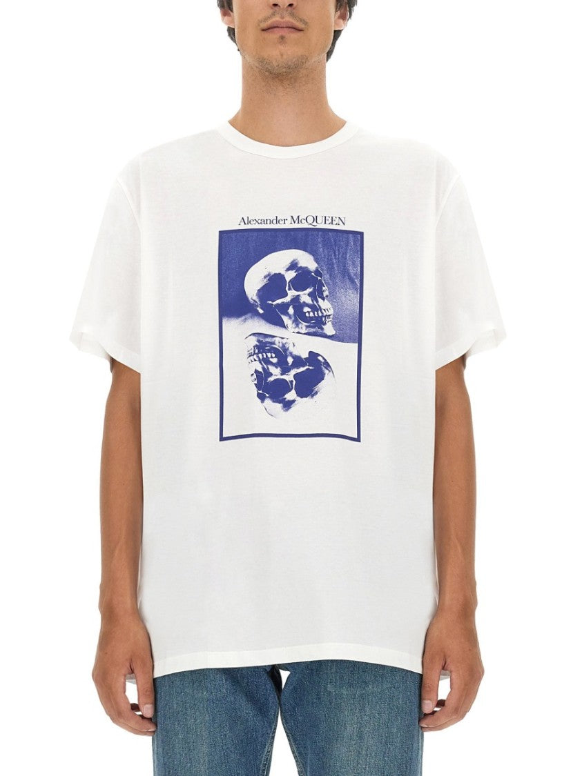 Alexander Mcqueen Logo Print T-Shirt