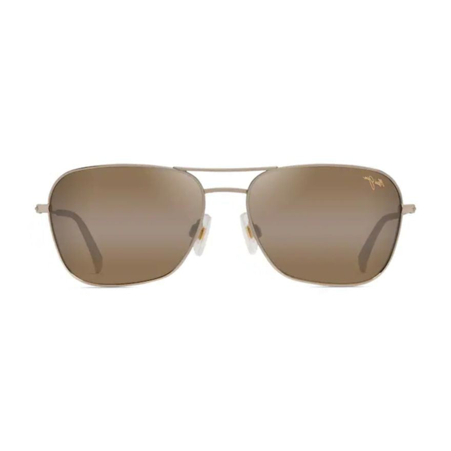 Maui Jim Naauao Metal Frame Sunglasses With Double Bridge Design