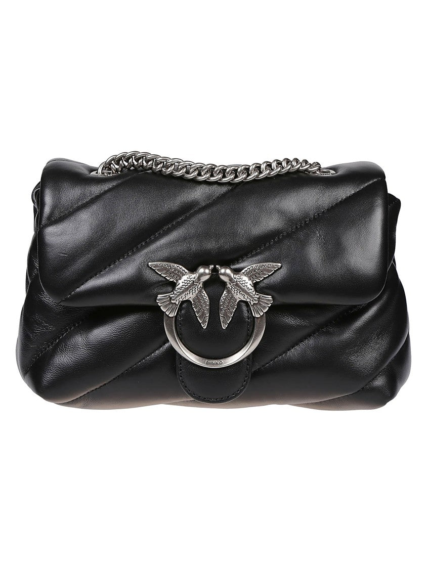 Pinko Love Mini Puff Sheepskin Shoulder Bag