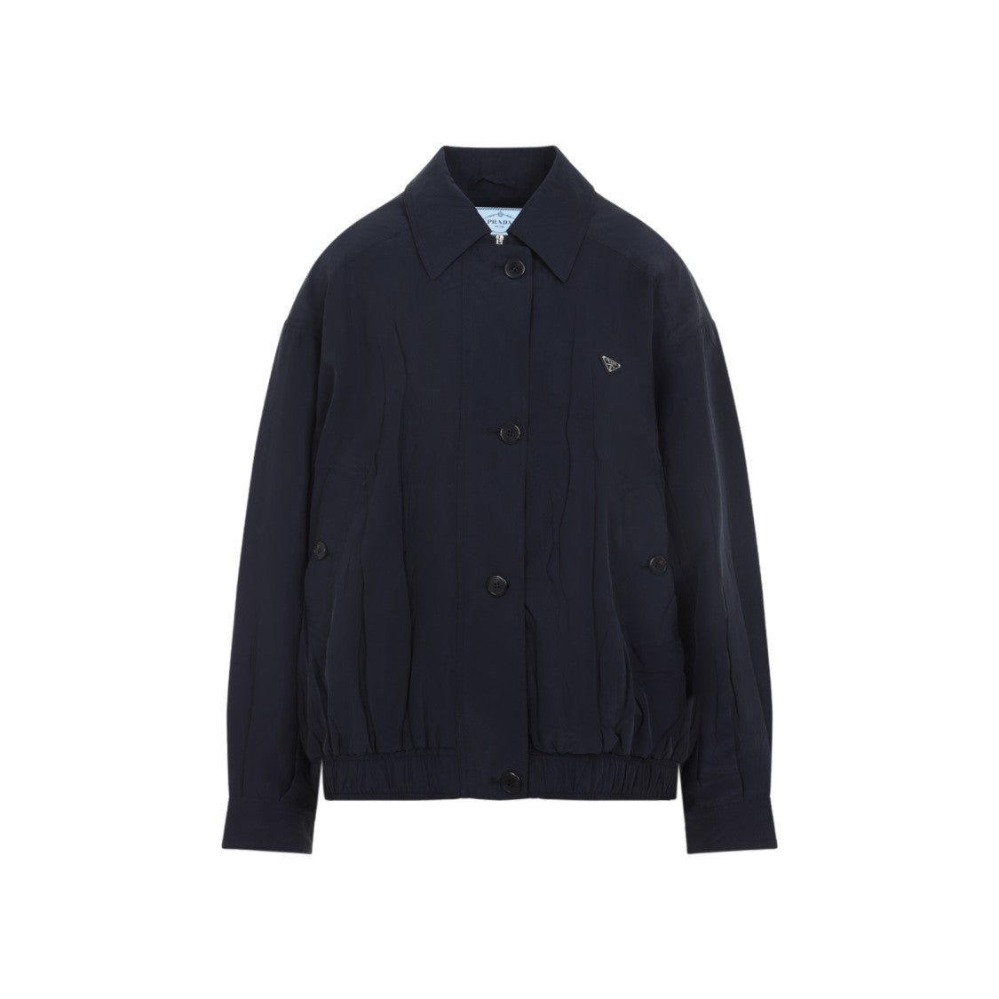 Prada Silk Blue Jacket
